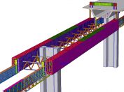 Structural model - axonometry